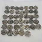 40 Vintage European Watch Movements Lot 19-20 Mm Silver Tone Steampunk Parts