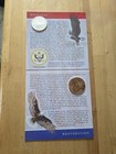 2008 Bald Eagle Silver Coin   Bronze Medal Commerative Set