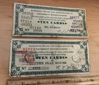  2  Orig  1935 America s Exposition Redemption Note Scrips - Cancels rare 