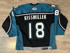 Vintage Ahl Cleveland Barons Patrick Rissmiller  18 Game Used Jersey Sp Size 56