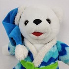 Dan Dee Snowflake Teddy Christmas Bear With Robe And Hat 2015 13   