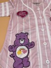 Care Bears Pink Girl   s Baseball Jersey Top Shirt New Size 7-8