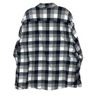 Weatherproof Vintage Black White Gray Checks Button Shirt Mens Xxl Front Pockets