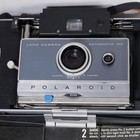 Vintage Polaroid Automatic 100 Land Camera With Strap - Untested