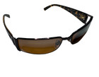 Versace Mod 2021 1008 8u Vintage Sunglasses Tortoise Gold Rimmed Medusa Italy
