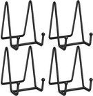 4 Pcs Iron Easel Display Stand Plate Holders For Picture Art Painting Party