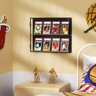Graded Trading Card Display Case 8 Acrylic Sport Baseball Psa Slabs Rack Holder