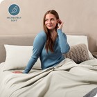 Bare Home Flannel Sheet Sets - 100  Cotton - Deep Pocket