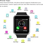 Blue Tooth Touchscreen Smartwatch Phone With Call Text Message Christmas Gift