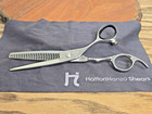 Hattori Hanzo Shimatta  Hh-14 6 0 Thinning Shear   Hattori Hanzo Cleaning Cloth