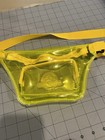 Jurassic Park Clear Neon Yellow Fanny Pack Waist Bag Profusion Cosmetics