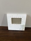 Vintage Style Baby s First Birthday Wooden Photo Frame - 1st Year White Floral