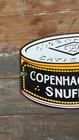 Porcelain Copenhagen Snuff Sign Barn Oil Seed Feed Tobacco Smoking 10x7in