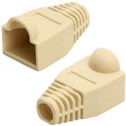 50 Pack Cat5e Cat6 Boots Ethernet Cable End Cap Grip Network Rj45 Connector Boot