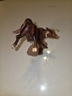 Breyer Pbr Collectibulls Bull Figurine Little Yellow Jacket  62011