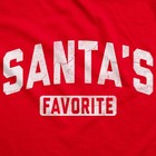 Santas Favorite Unisex Hoodie Funny Sarcastic Christmas Hooded Sweatshirt