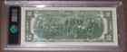 1976  2 Two Dollar Bill Note Colorized Barak Obama Certified In Hard Plastic