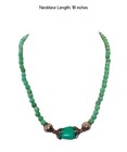 Turquoise Necklace   Earrings Set 925 Sterling Silver Handmade Southwest Jewelry