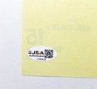 David Letterman Signed 1992 Official Episode  1724 Production Script Jsa Coa