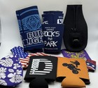 Koozie Lot Soda Beer Can Cooler Holder Koozie Set Of 12  8 Can 5 Bottle 