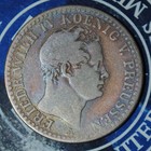 Prussia German States  1 6  Thaler 1843     b154