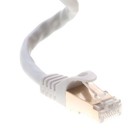 Cat7 S ftp Ethernet Patch Cable High-speed 600mhz White 30-200ft Multi Pack Lot