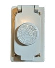 Appleton Electric Fskwgf1 Aluminum Weatherproof Gfci Cover  New In Box      B1