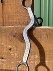 Ray Maheu Handmade Sterling Silver Curb Bit  5-1 8  Frog C Port Mouth nice Cond