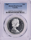  1967 S1  Goose Dollar Elizabeth Ii Canada Pcgs Pl67cam Rare R6 Highest Grades
