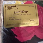 Caspari Giftwrap Wrapping Paper Nip Floral 2 Sheets 20    X 28    Vintage