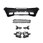 11pcs Complete Front Bumper Cover W  Fog Lamp For 2016-2020 Dodge Durango Srt