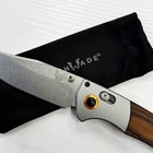 Benchmade 15080-2 Crooked River Cpm-s30v Stabilized Wood Handle Folding Knife