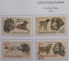 Czechoslovakia - 1973 - Lot Of Stamps On Album Page   - Used