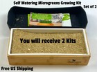 Zestigreens Self Watering Microgreens Growing Kit Set Of 2