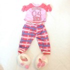 18  Doll Clothes Lot Fits Og  American Girl  Battat  Outfits Shoes Dress Pjs Tlc