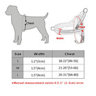 Warm Dog Harness Vest Padded Reflective Adjustable No Pull Small Large Dogs
