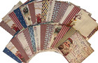 My Mind s Eye  joyous   Vintage 12 X 12 Paper   Embellishments  set C   Save 60 