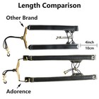 Leather Saxophone Shoulder Strap - No Neck Stress  Fits Tenor baritone alto