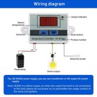 2pcs Dc 12v Digital Led Temperature Controller Heating Cooling Thermostat Switch