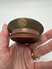 Vintage Wwii Henriette Us Army Hat Shaped Makeup Compact Sweetheart 1940s