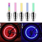 Led Bicycle Valve Light Neon Bike Tire Spoke Wheel Lamp Night Riding Warning