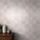 Renzo Sterling 5x5 Glossy Ceramic Square Wall Tiles For Bathroom  Kitchen Backsp
