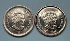 2012 Canadian 1cent Bu Last Year Of The Canadian Penny  2 Coin Set  1 Mag 1 Non