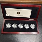 2012 1c Canada Farewell 1-cent Silver Commemorative 5 Coin Set