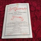 Brainerd   Armstrong Sample Card Asiatic Dye Silks Sewing Silks Circa 1900