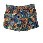 Patagonia Costa Rica Baggies Shorts Kids Large 12 Blue Joy Pitch New