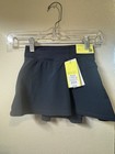 Nwt   All In Motion Girls Active Wear Woven Skort Xs  4 5  Dark Blue 