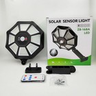 16pack Solar Power 168led Lights Pir Motion Sensor Outdoor Security Garden Lamp