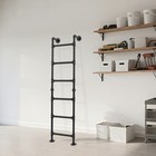 6 Step Wall Mounted Metal Bunk Bed Ladder Window Well Egress Tool For Attic Loft
