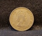1955 Cyprus 50 Mils  Elizabeth Ii  1-year Type  Km-36  cy2 